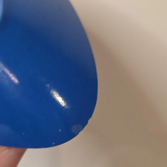 Vintage Anholt MCM Atomic Boomerang Melamine Ashtray - Royal Blue - Picture 5 of 9